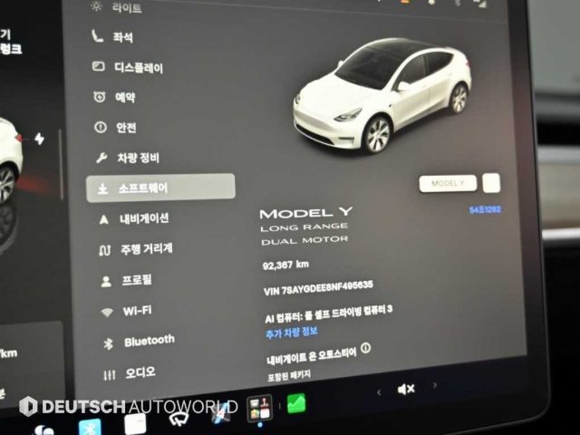 테슬라 모델 Y 롱 레인지 2022년 8월 중고차 사진 8