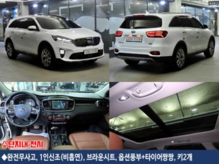 수원 중고차 기아 더 뉴 쏘렌토 디젤 2.0 4WD 2019.05식 122,059km