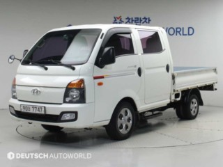 수원 중고차 소형화물 [카고]포터2 1.0톤/더블캡/초장축/(CRDi) 2017.01식 145,778km