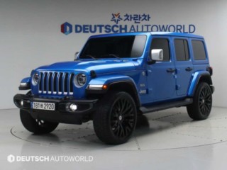지프 랭글러 2.0 오버랜드 4도어 파워탑 중고차 매물 사진