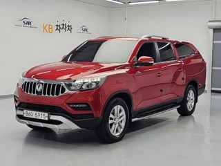 수원 중고차 KG모빌리티(쌍용)  렉스턴 스포츠 칸 디젤 2.2 4WD 2020.11식 33,785km